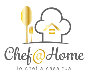Logo chef@home servizio chef a domicilio di altà qualità